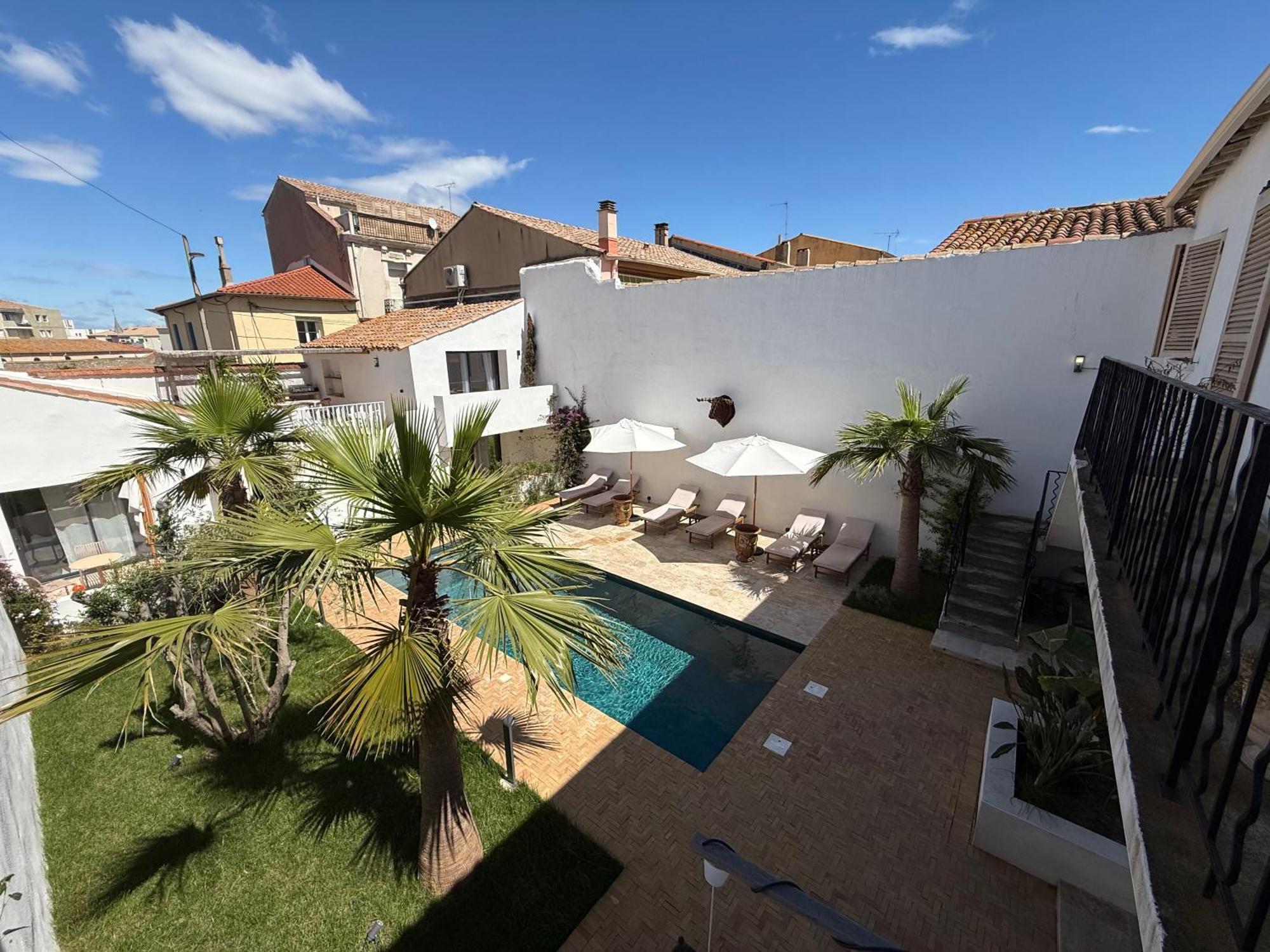 La Maison De Ville - Piscine - Spa Sète Exterior foto