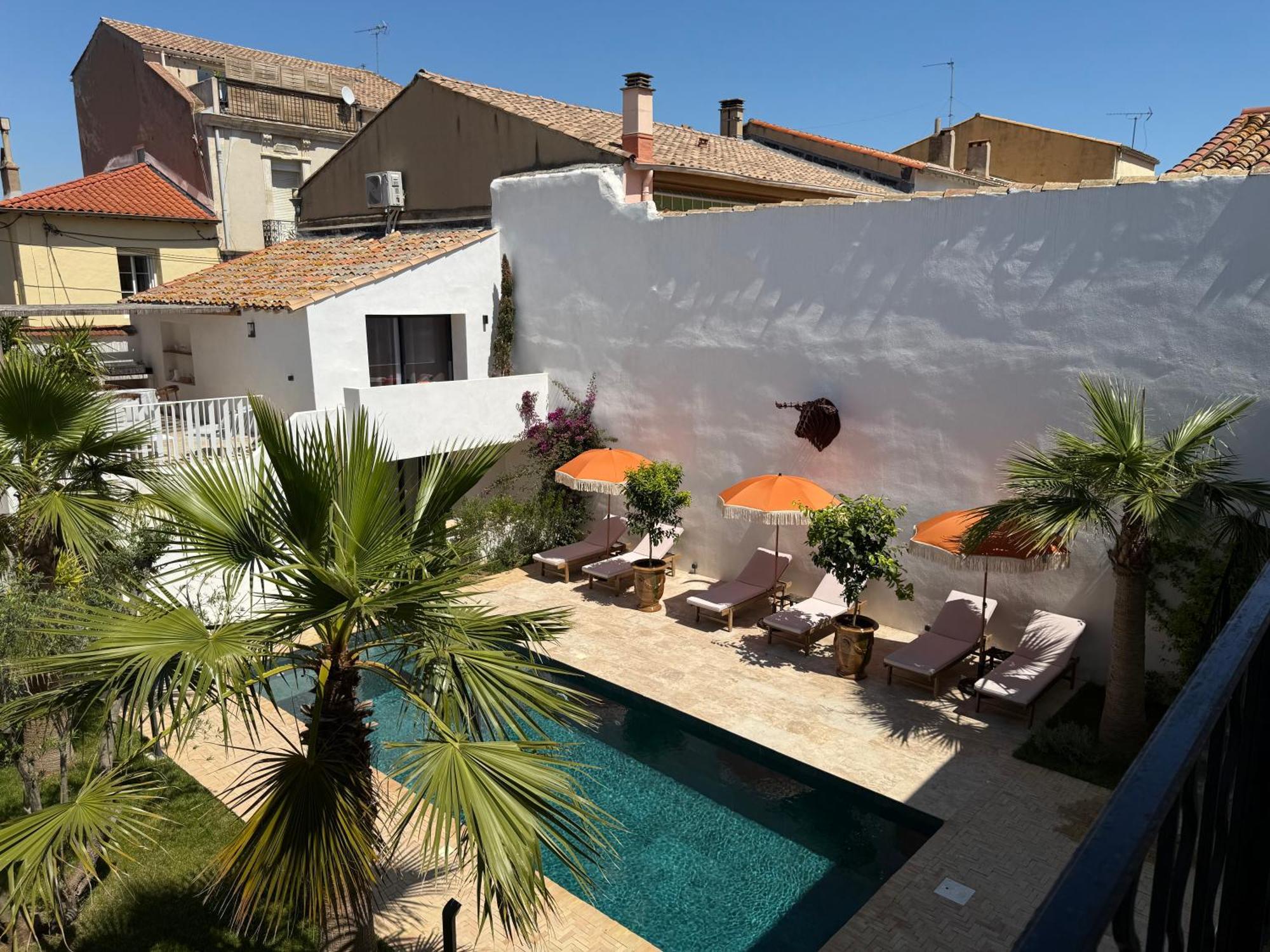La Maison De Ville - Piscine - Spa Sète Exterior foto